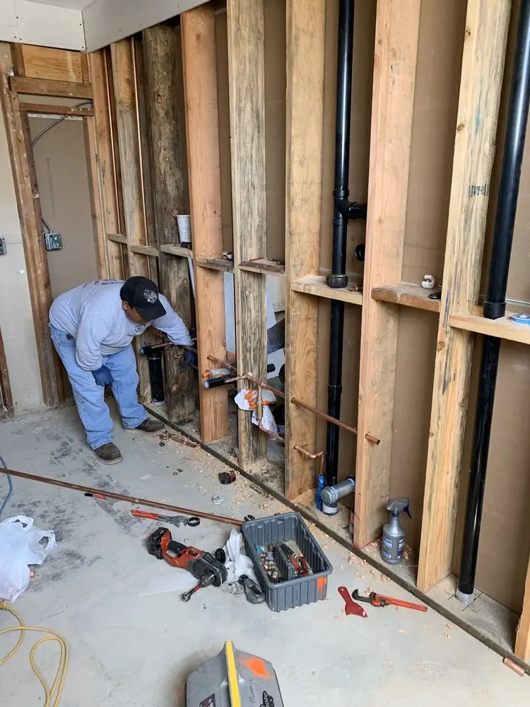 Commercial rough-in plumbing for Water Heater Replacement in Wood-Ridge